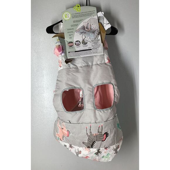 Go Thick 2 In 1 Shopping Cart High Chair Infant Baby Cover Protector - Picture 2 of 5